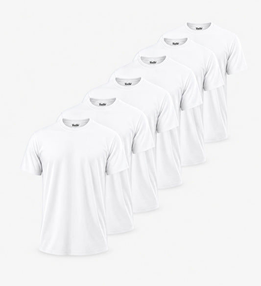 Blanc, Pack, Paris, Taille, Tout, x6