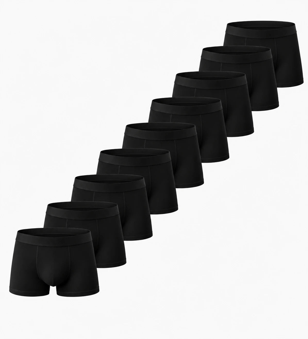 Boxers, Noir, Pack, Paris, Taille, x9